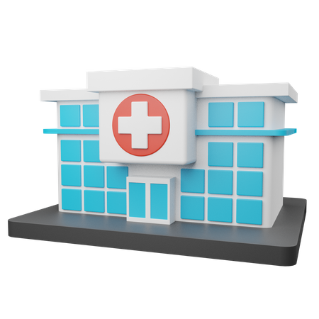 Clinic  3D Illustration