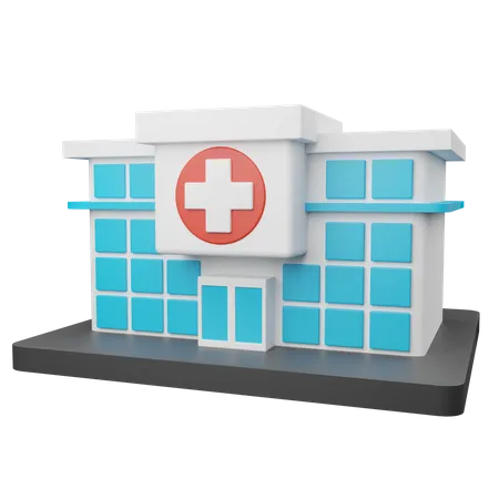 Clinic  3D Illustration