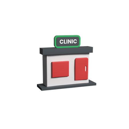 Clínica  3D Icon