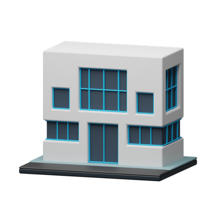 Bâtiment de la clinique  3D Icon