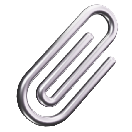 Clip de papel  3D Icon