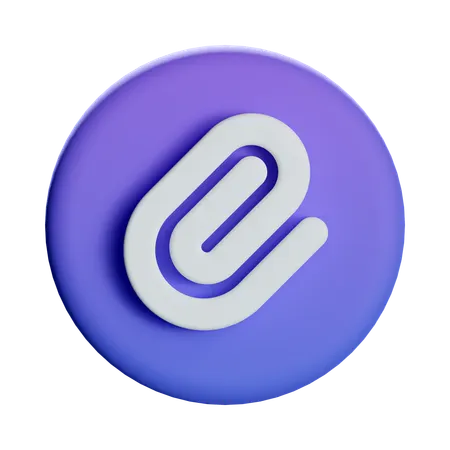 Clip de papel  3D Icon