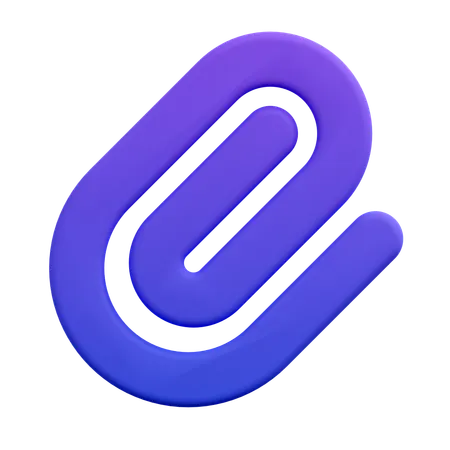 Clip de papel  3D Icon