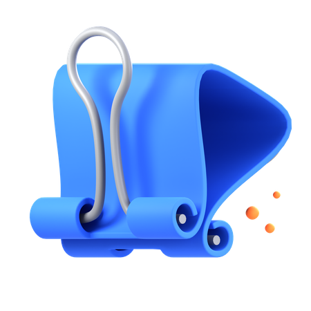 Clip de papel  3D Icon
