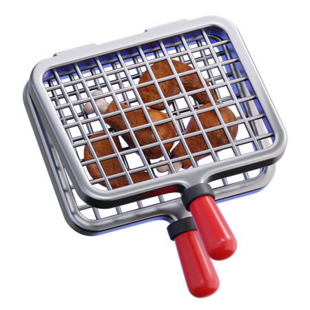 クリップグリル  3D Icon
