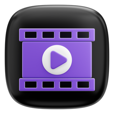 Clip vidéo  3D Icon
