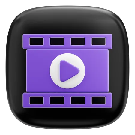 Clip vidéo  3D Icon