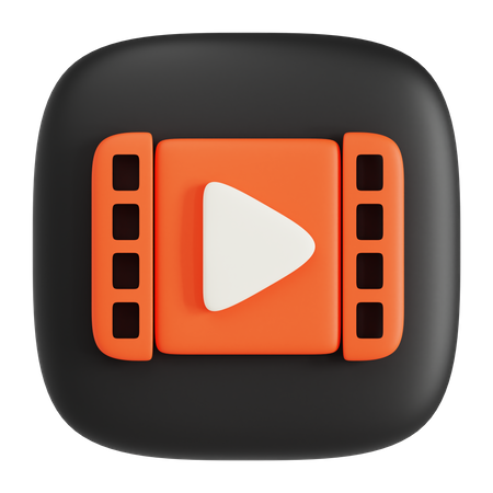 Clip vidéo  3D Icon