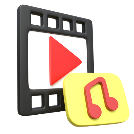 Clip vidéo  3D Icon