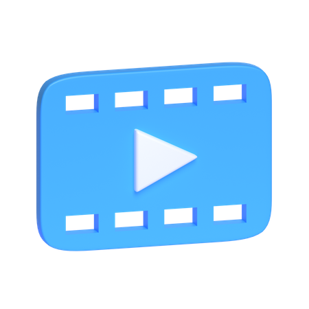 Clip vidéo  3D Icon