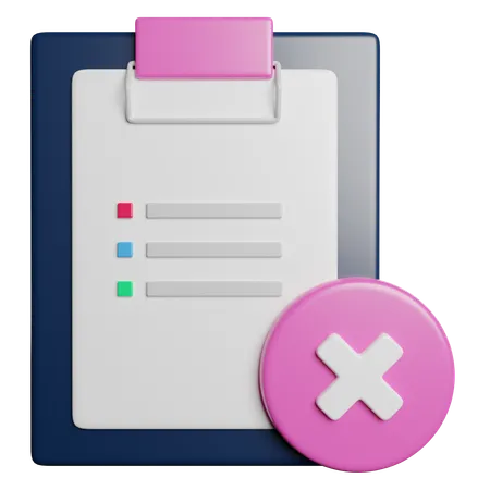 Clipboard  3D Icon