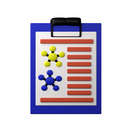 クリップボード  3D Icon