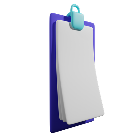 Clipboard  3D Icon