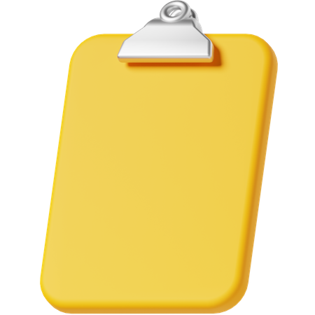 Clipboard  3D Icon