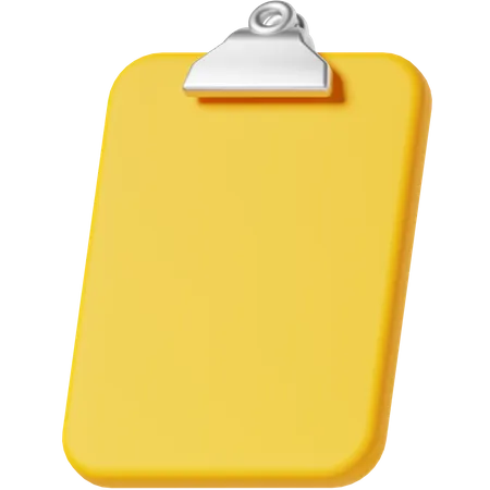 Clipboard  3D Icon