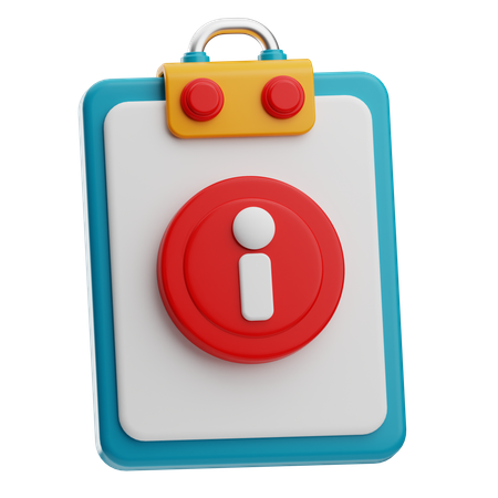 Clipboard  3D Icon