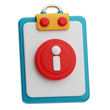 Clipboard  3D Icon