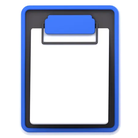 Clipboard  3D Icon