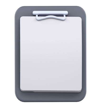 Clipboard  3D Icon