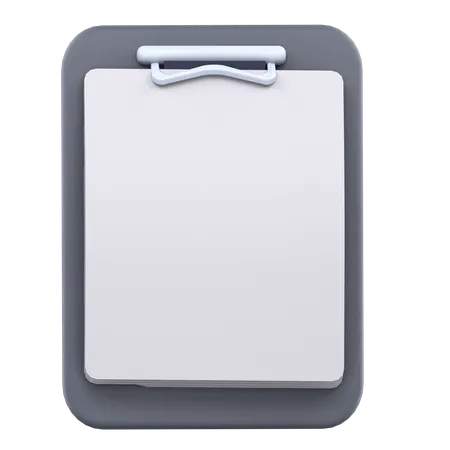 Clipboard  3D Icon