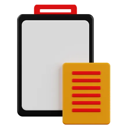 Clipboard  3D Icon