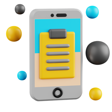 Clipboard  3D Icon