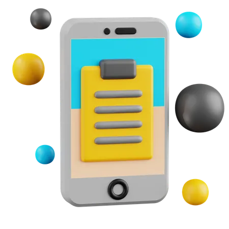 Clipboard  3D Icon