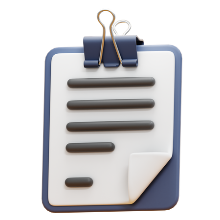 CLIPBOARD  3D Icon