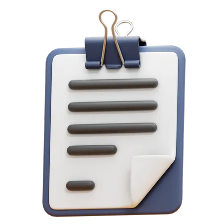 CLIPBOARD  3D Icon