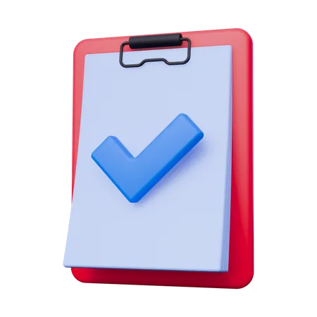 Clipboard  3D Icon