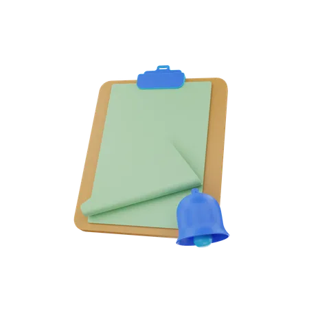 Clipboard  3D Icon