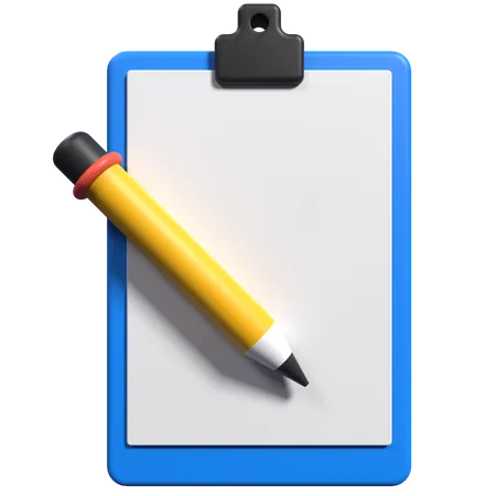 Clipboard  3D Icon