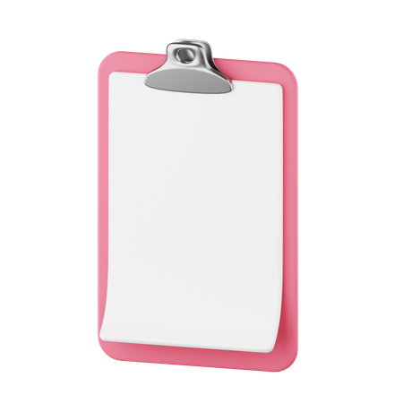 Clipboard  3D Icon