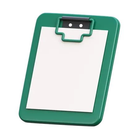 Clipboard  3D Icon