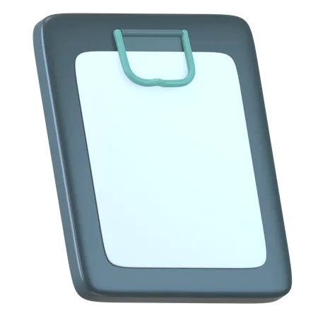 Clipboard  3D Icon