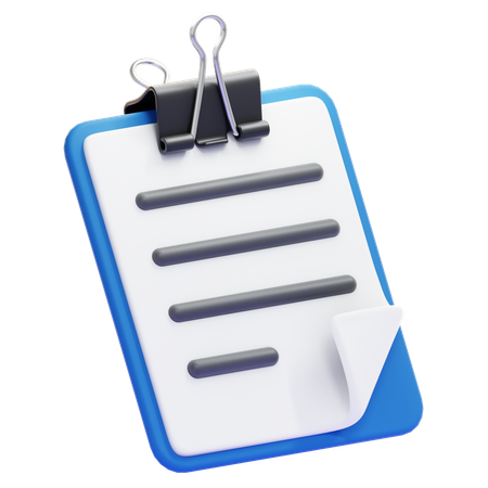 CLIPBOARD  3D Icon