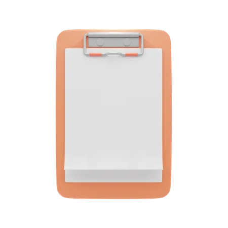 Clipboard  3D Icon