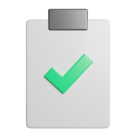 Clipboard  3D Icon