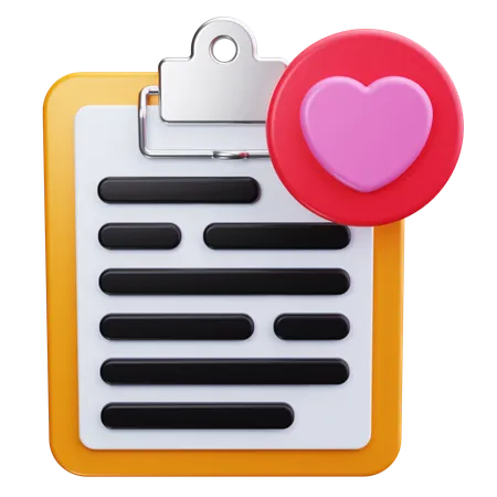 Clipboard  3D Icon