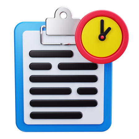 Clipboard  3D Icon