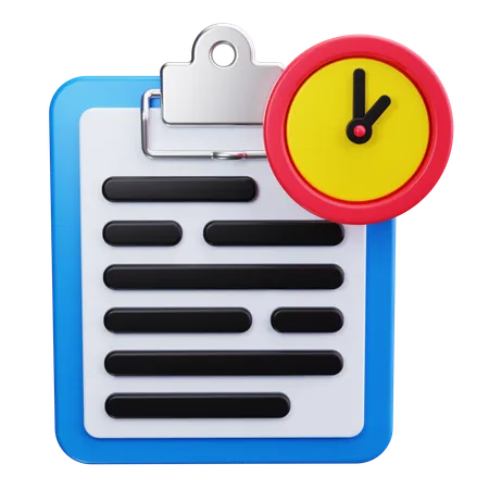 Clipboard  3D Icon