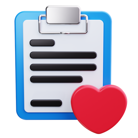 Clipboard  3D Icon