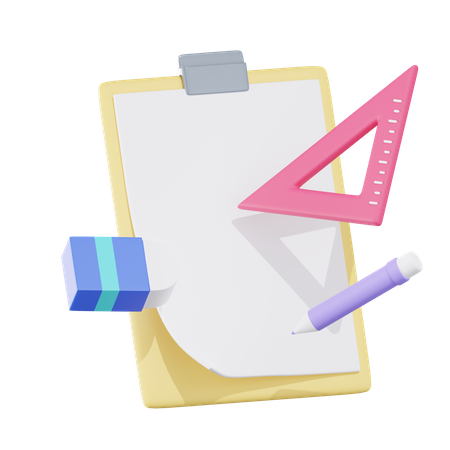 Clipboard  3D Icon