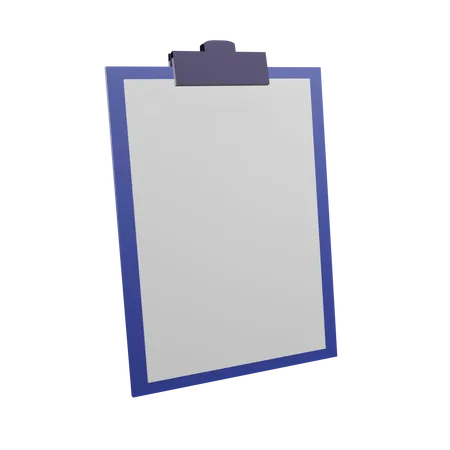 Clipboard  3D Icon