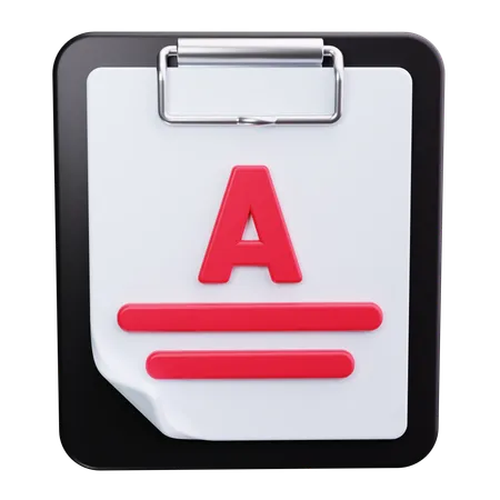 Clipboard  3D Icon