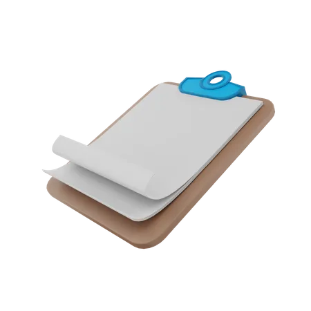 Clipboard  3D Icon