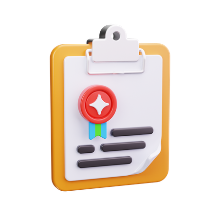 Clipboard  3D Icon