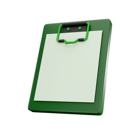 Clipboard  3D Icon