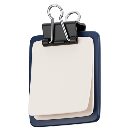 Clipboard  3D Icon