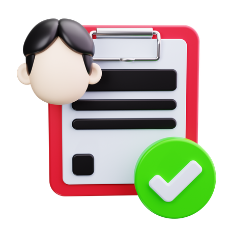 Clipboard  3D Icon